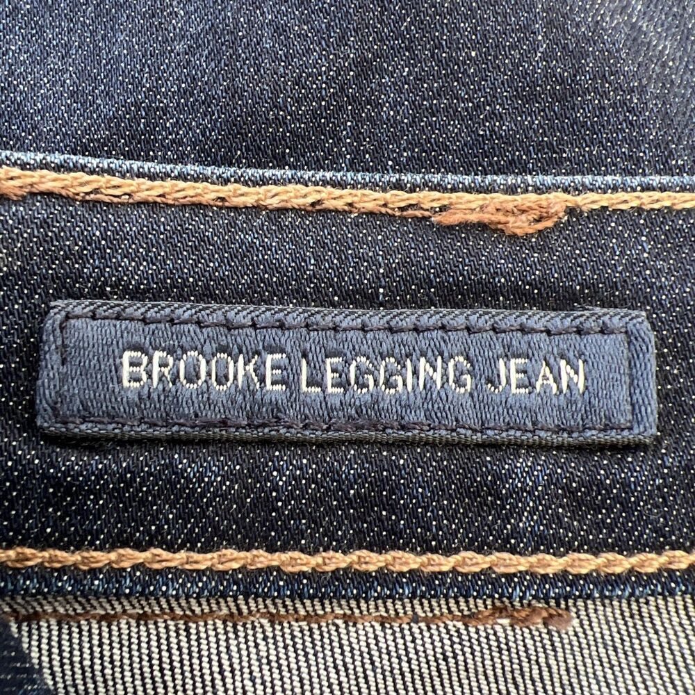 Lucky Brand Brooke Legging Jeans Women’s 6/28A Dark Wash Skinny Orta Premium - Picture 7 of 14